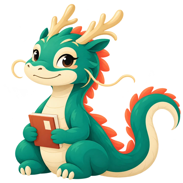 Dragon, chú rồng xanh đồng hành cùng bạn học tiếng Trung